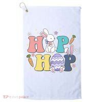 Hip Hop Easter Bunny Festive Holiday Cute Golf Towel thumb 0