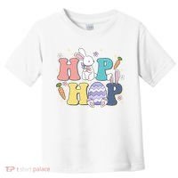 Hip Hop Easter Bunny Festive Holiday Cute Toddler T-Shirt thumb 0