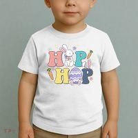 Hip Hop Easter Bunny Festive Holiday Cute Toddler T-Shirt thumb 2