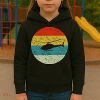Helicopter Kids Hoodie thumb 3