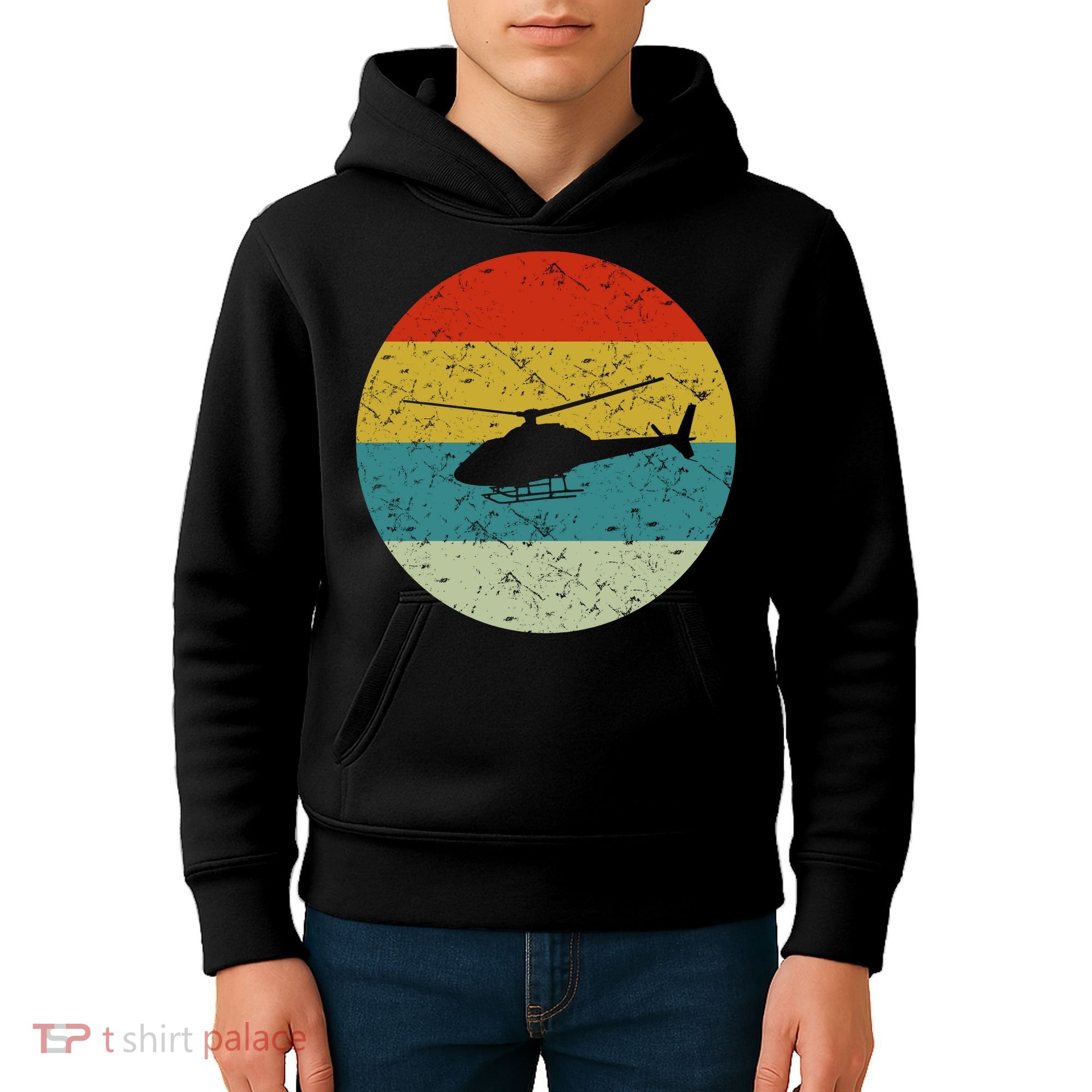 Helicopter Kids Hoodie