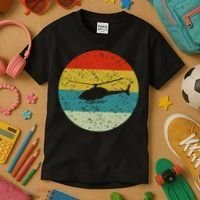 Helicopter Kids T-Shirt thumb 3