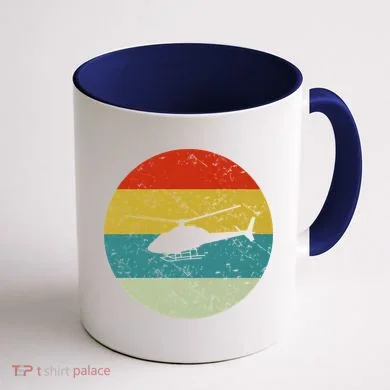 Helicopter Coffee Mug back