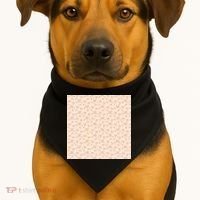 Hearts USA-Made Doggie Bandana thumb 1