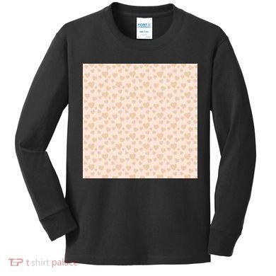 Hearts Kids Long Sleeve Shirt
