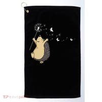 Hedgehog Golf Towel thumb 0