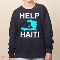Help Haiti Earthquake Relief Women's Sweatshirt thumb 0