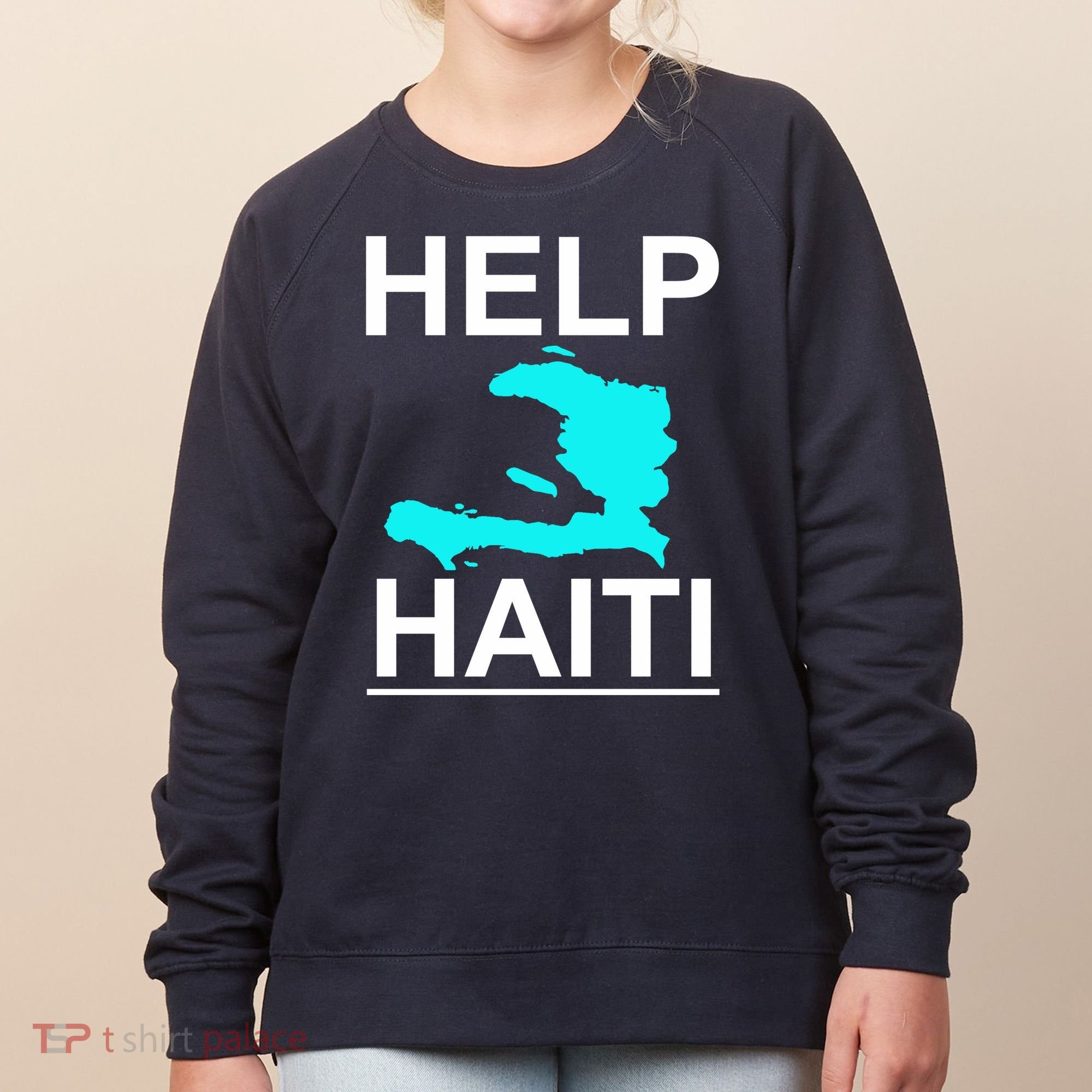 Help Haiti Earthquake Relief Women's Sweatshirt