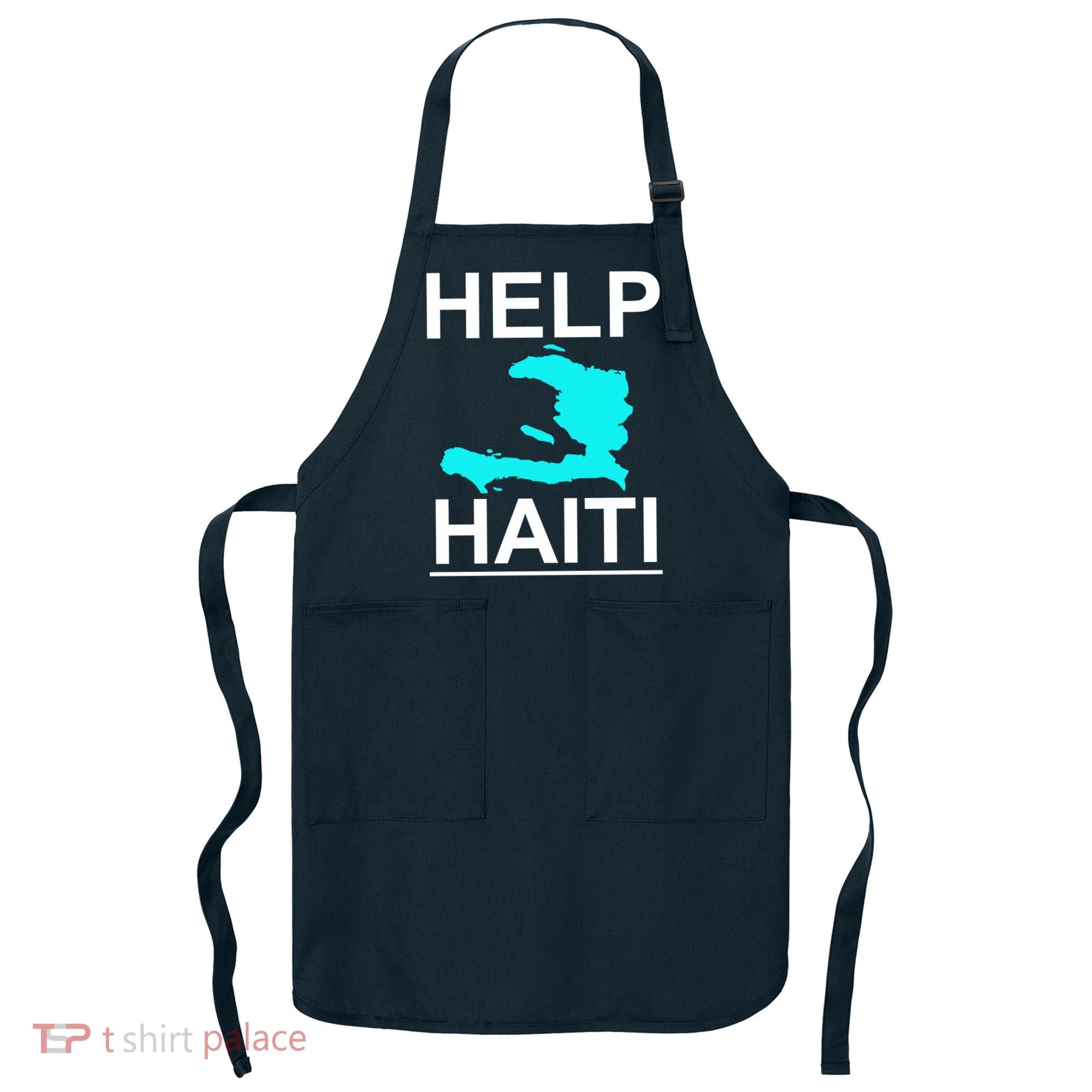 Help Haiti Earthquake Relief Apron