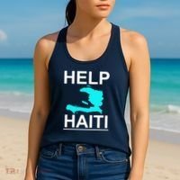 Help Haiti Earthquake Relief Women's Tank Top thumb 2