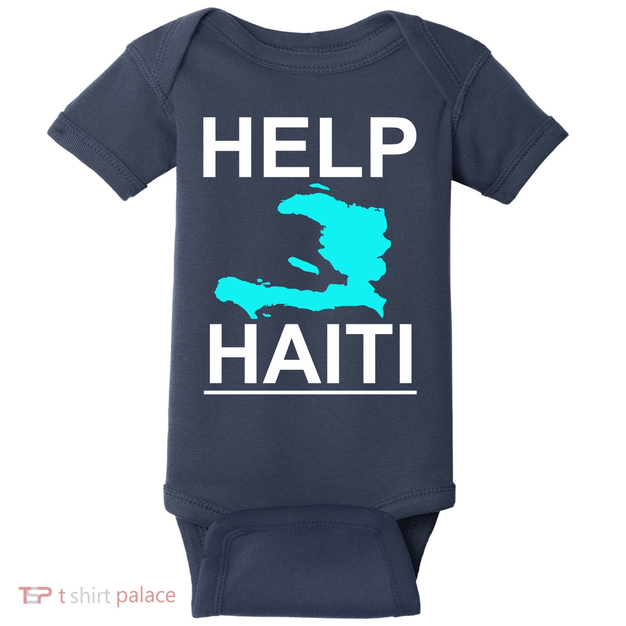 Help Haiti Earthquake Relief Baby Bodysuit