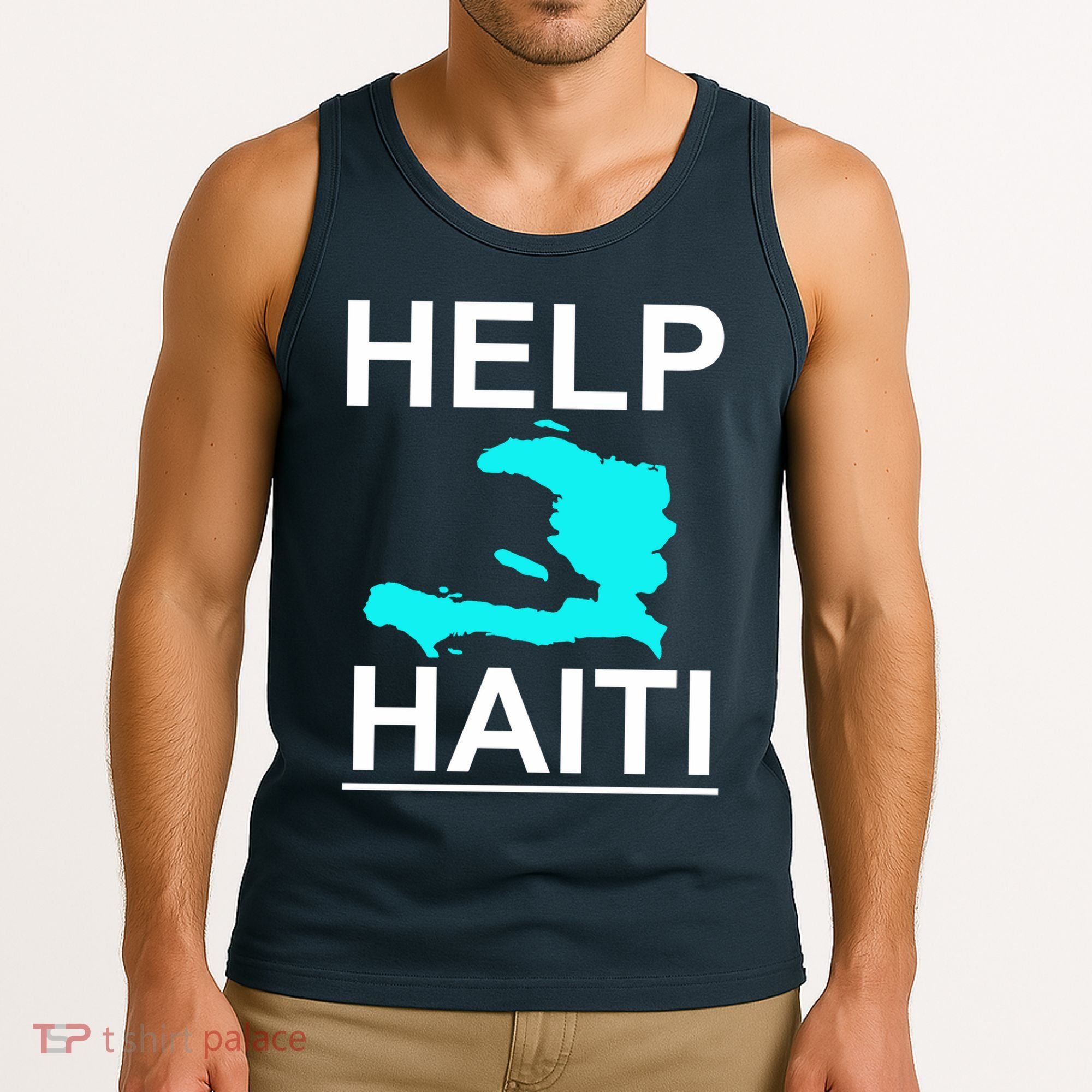 Help Haiti Earthquake Relief Tank Top