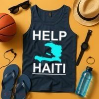 Help Haiti Earthquake Relief Tank Top thumb 4