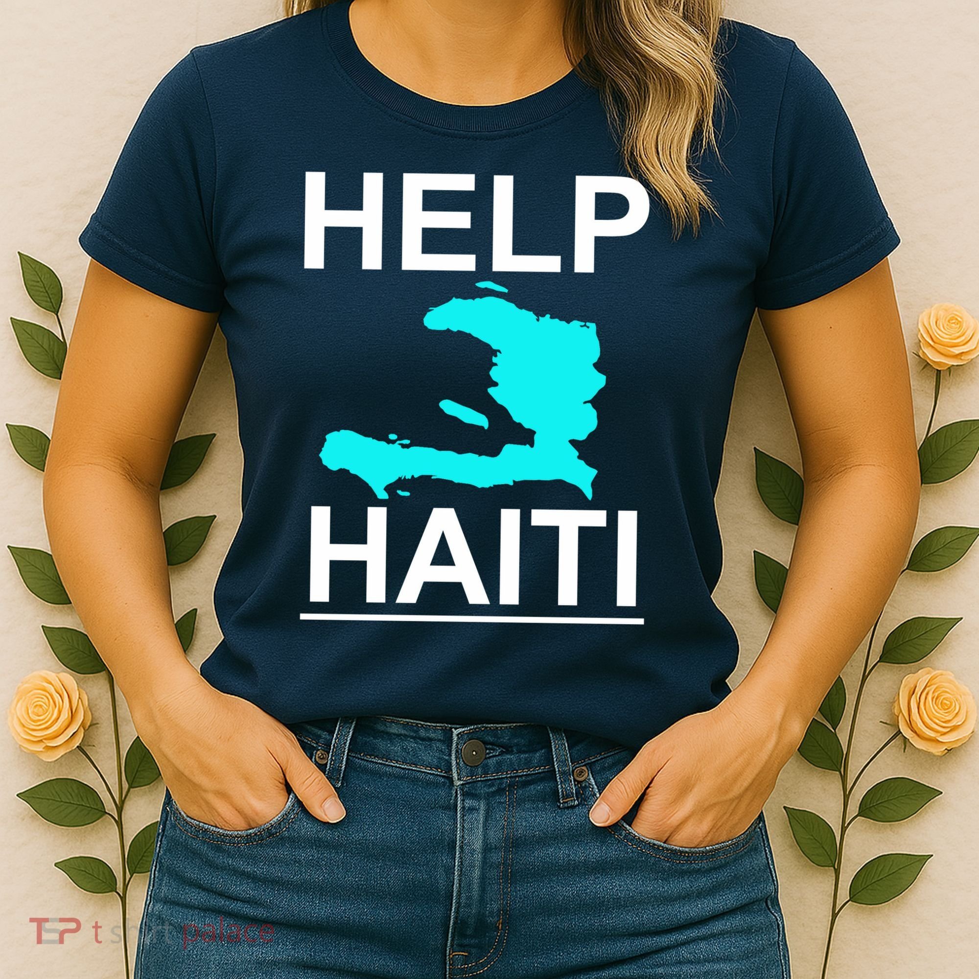 Help Haiti Earthquake Relief Women's T-Shirt