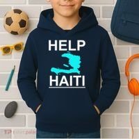 Help Haiti Earthquake Relief Kids Hoodie thumb 2