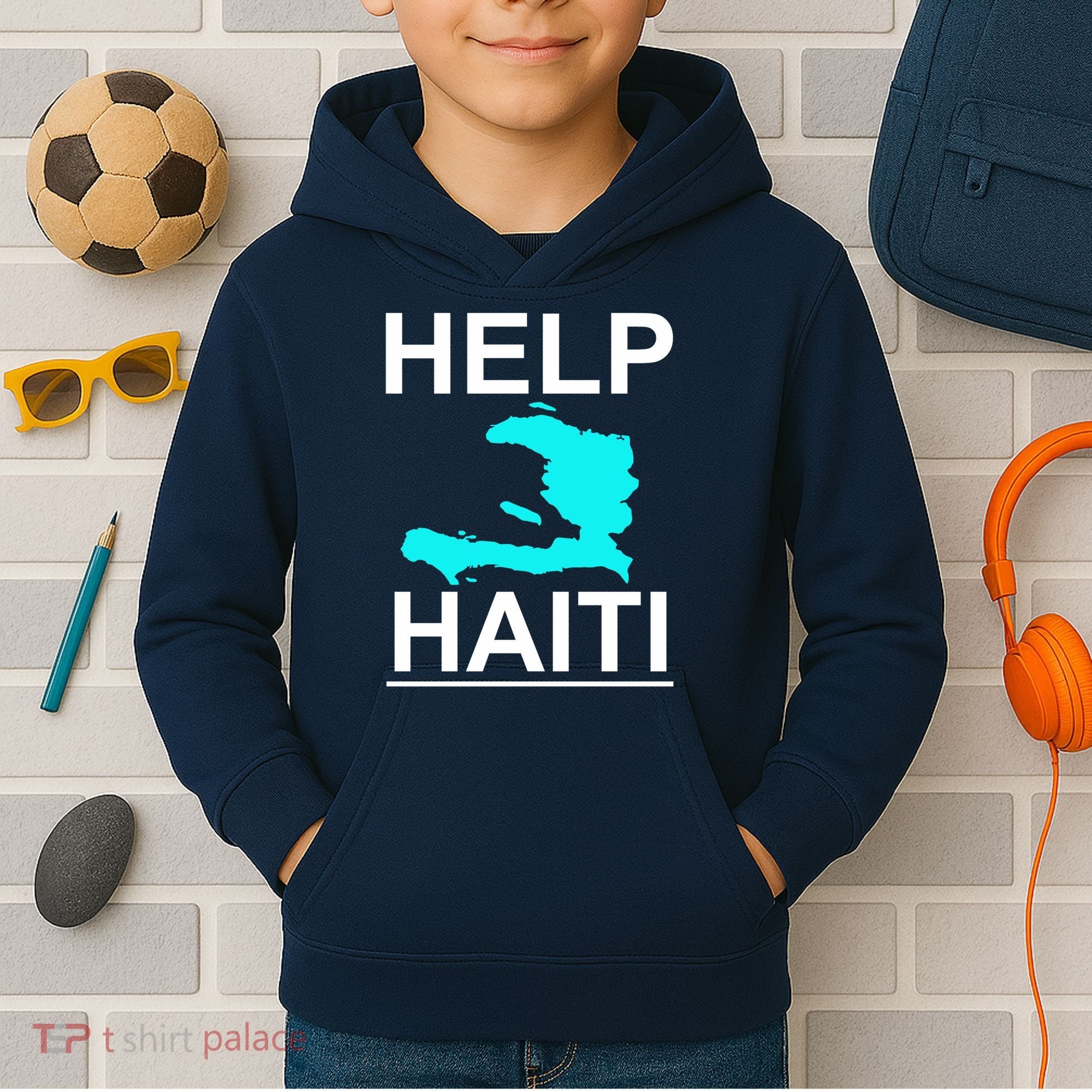 Help Haiti Earthquake Relief Kids Hoodie