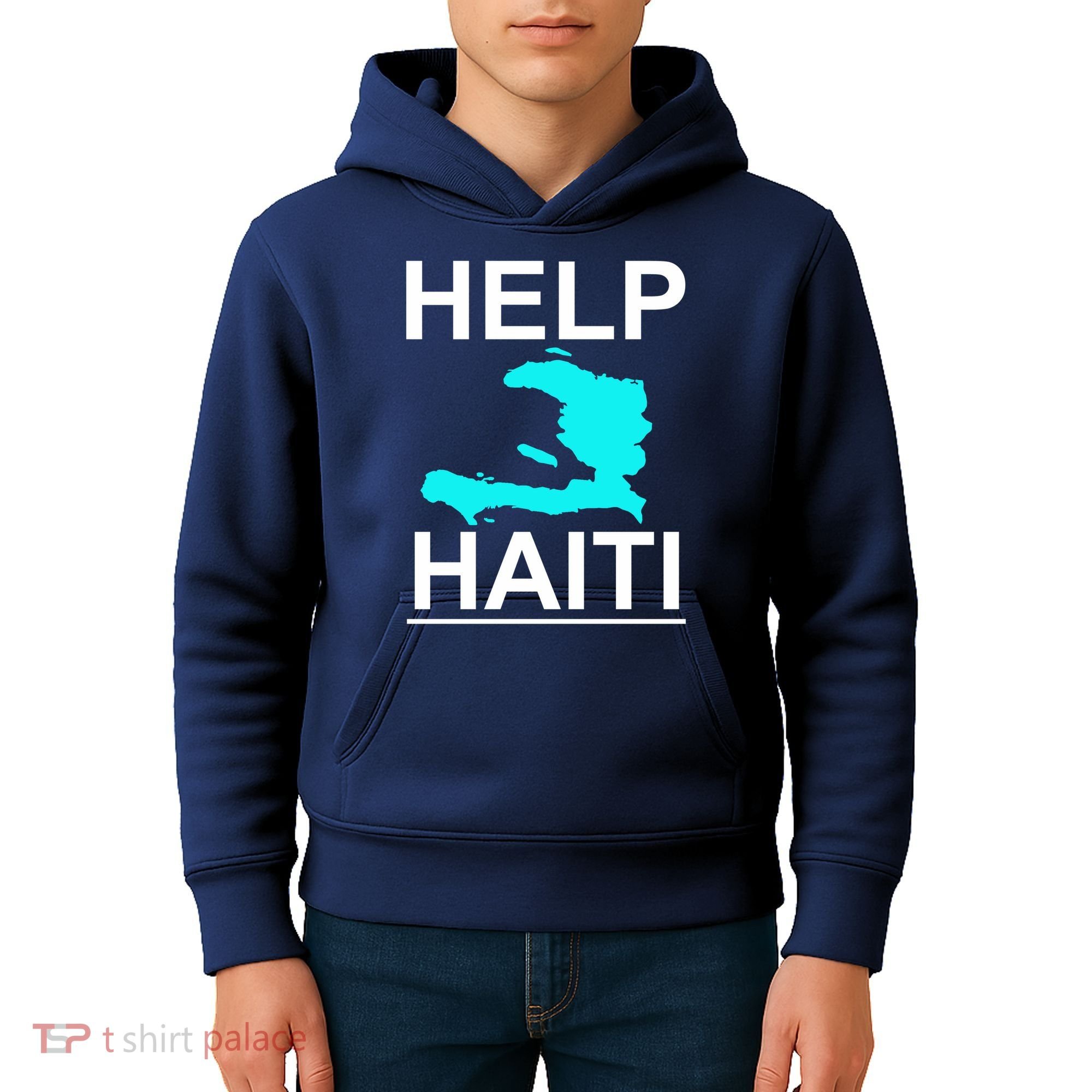 Help Haiti Earthquake Relief Kids Hoodie