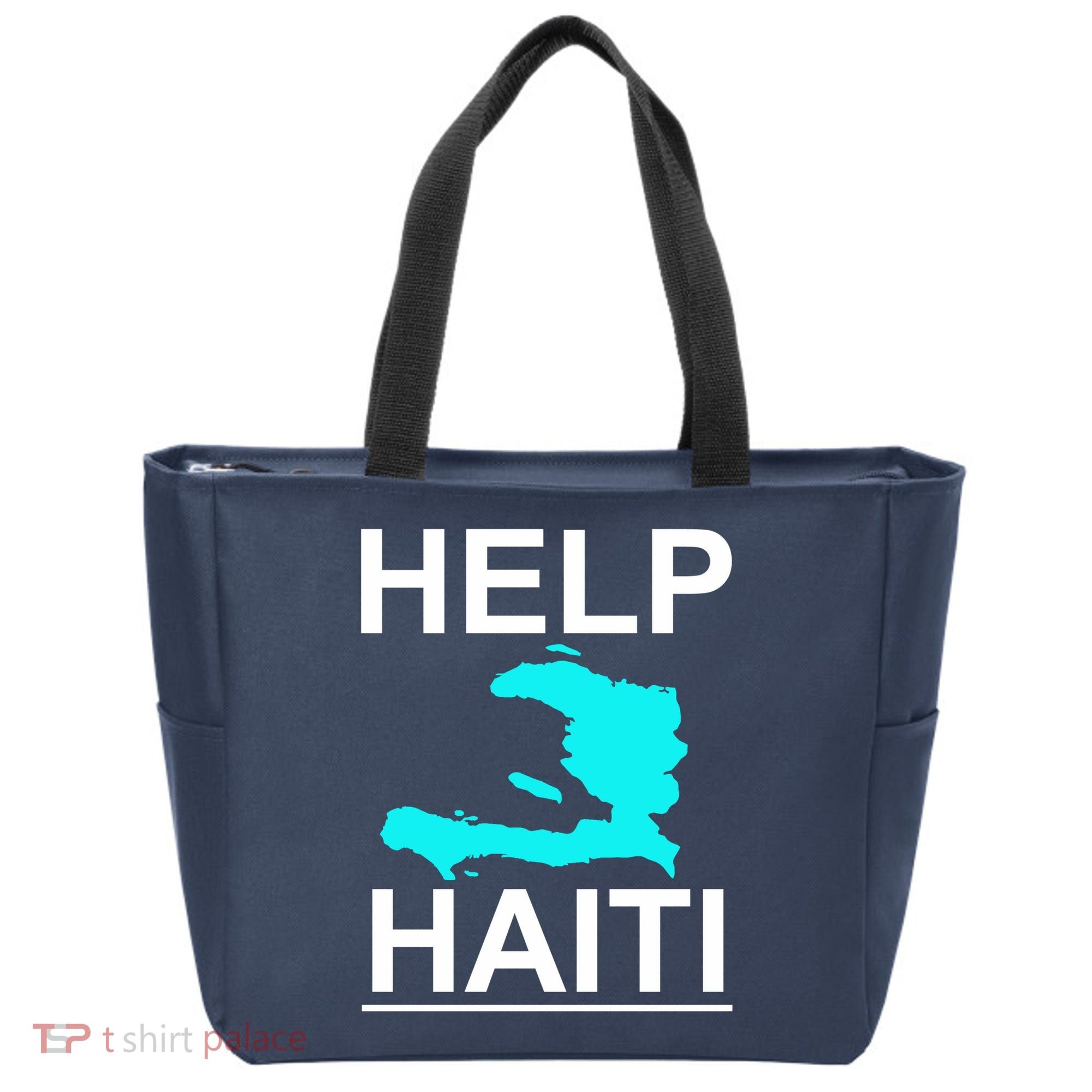 Help Haiti Earthquake Relief Tote Bag