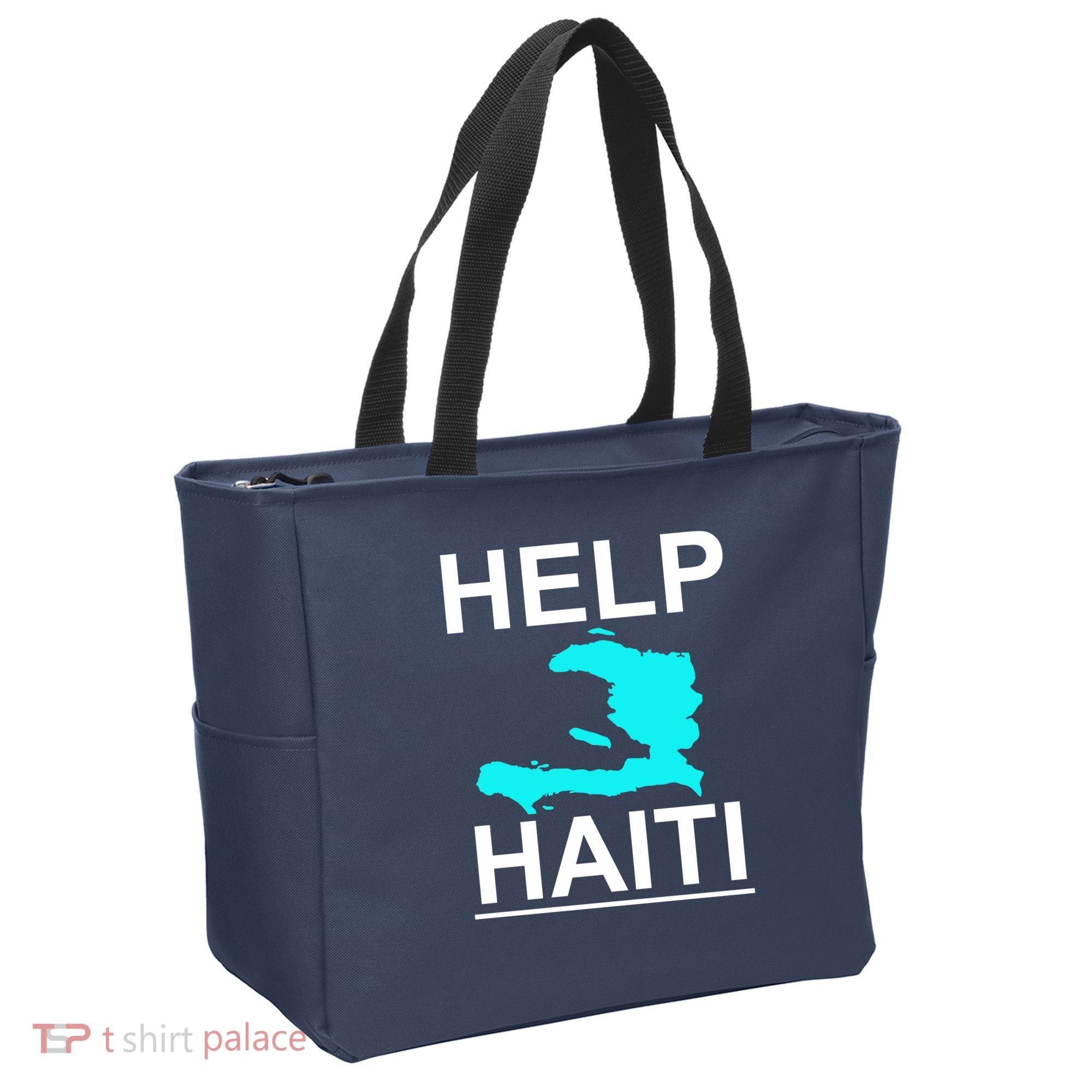 Help Haiti Earthquake Relief Tote Bag