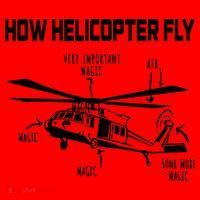 How Helicopters Fly Funny Helicopter Pilot Rotorcraft Pilot Santa Hat thumb 1
