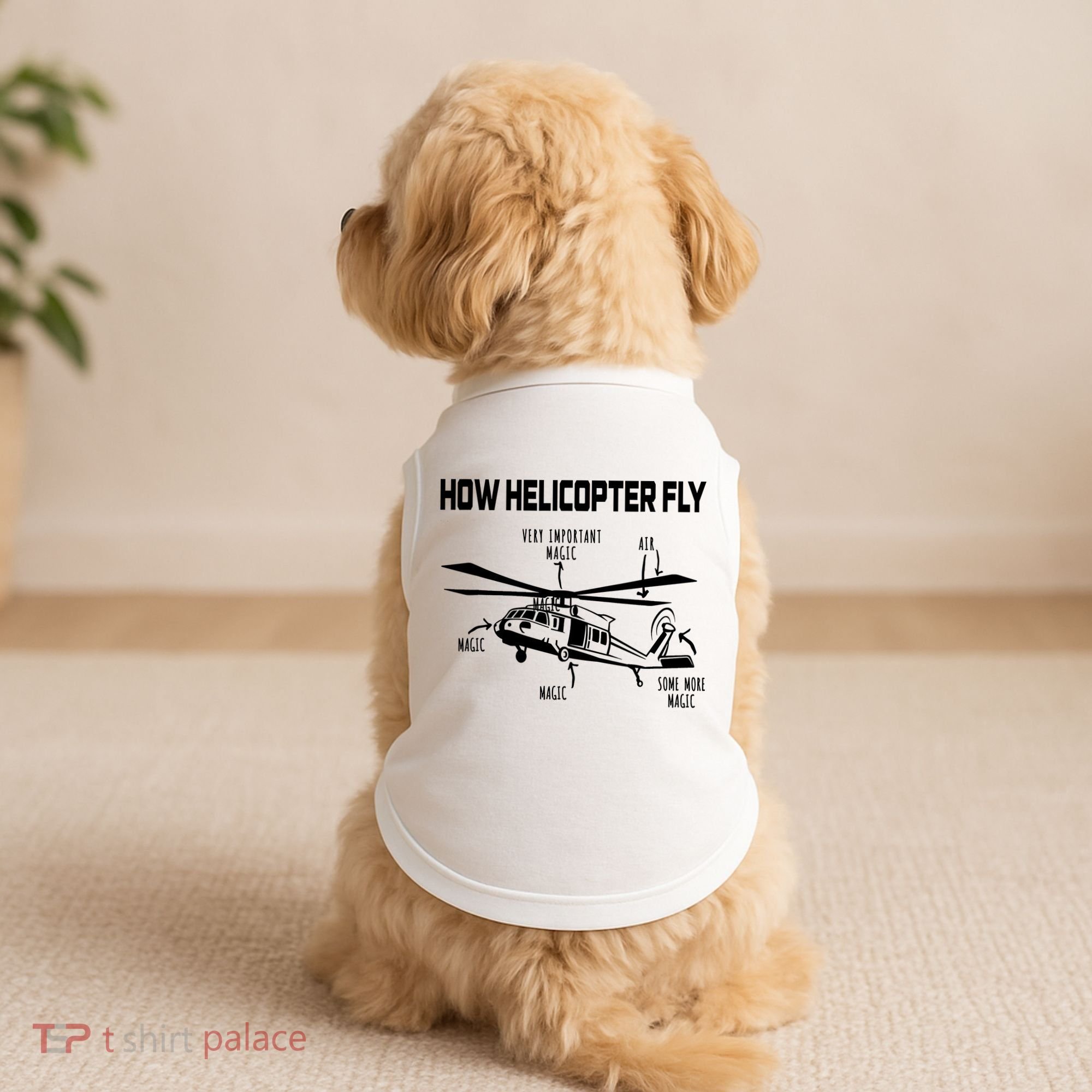 How Helicopters Fly Funny Helicopter Pilot Rotorcraft Pilot Doggie Tank