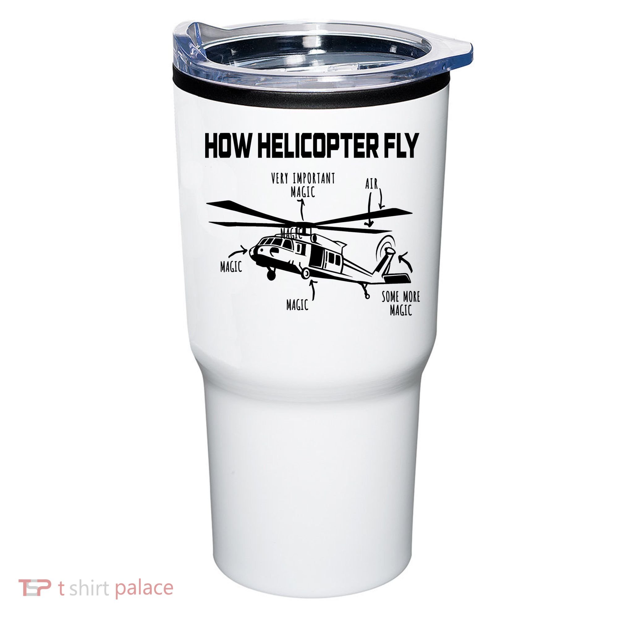 How Helicopters Fly Funny Helicopter Pilot Rotorcraft Pilot Tumbler
