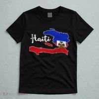 Happy Haitian Flag Day Cool Haiti Flag Map Haitian Pride T-Shirt thumb 5