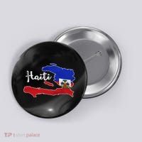 Happy Haitian Flag Day Cool Haiti Flag Map Haitian Pride Button thumb 0
