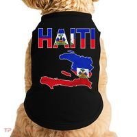 Happy Haitian Flag Day Cool Haiti Flag Map Haitian Pride Doggie Tank thumb 0