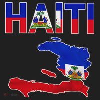 Happy Haitian Flag Day Cool Haiti Flag Map Haitian Pride Golf Towel thumb 3