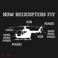How Helicopters Fly Funny Helicopter Pilot Apron thumb 3