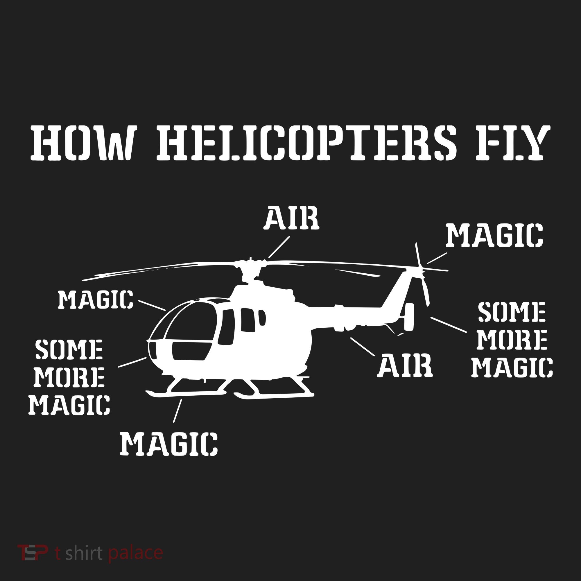 How Helicopters Fly Funny Helicopter Pilot Beanie
