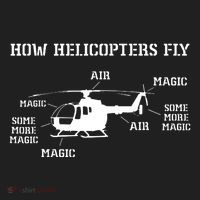 How Helicopters Fly Funny Helicopter Pilot Hat thumb 2