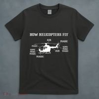 How Helicopters Fly Funny Helicopter Pilot T-Shirt thumb 4