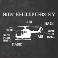 How Helicopters Fly Funny Helicopter Pilot Kids T-Shirt thumb 4