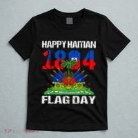 Happy Haitian Flag Day Haiti Flag Pride 1804 T-Shirt thumb 5