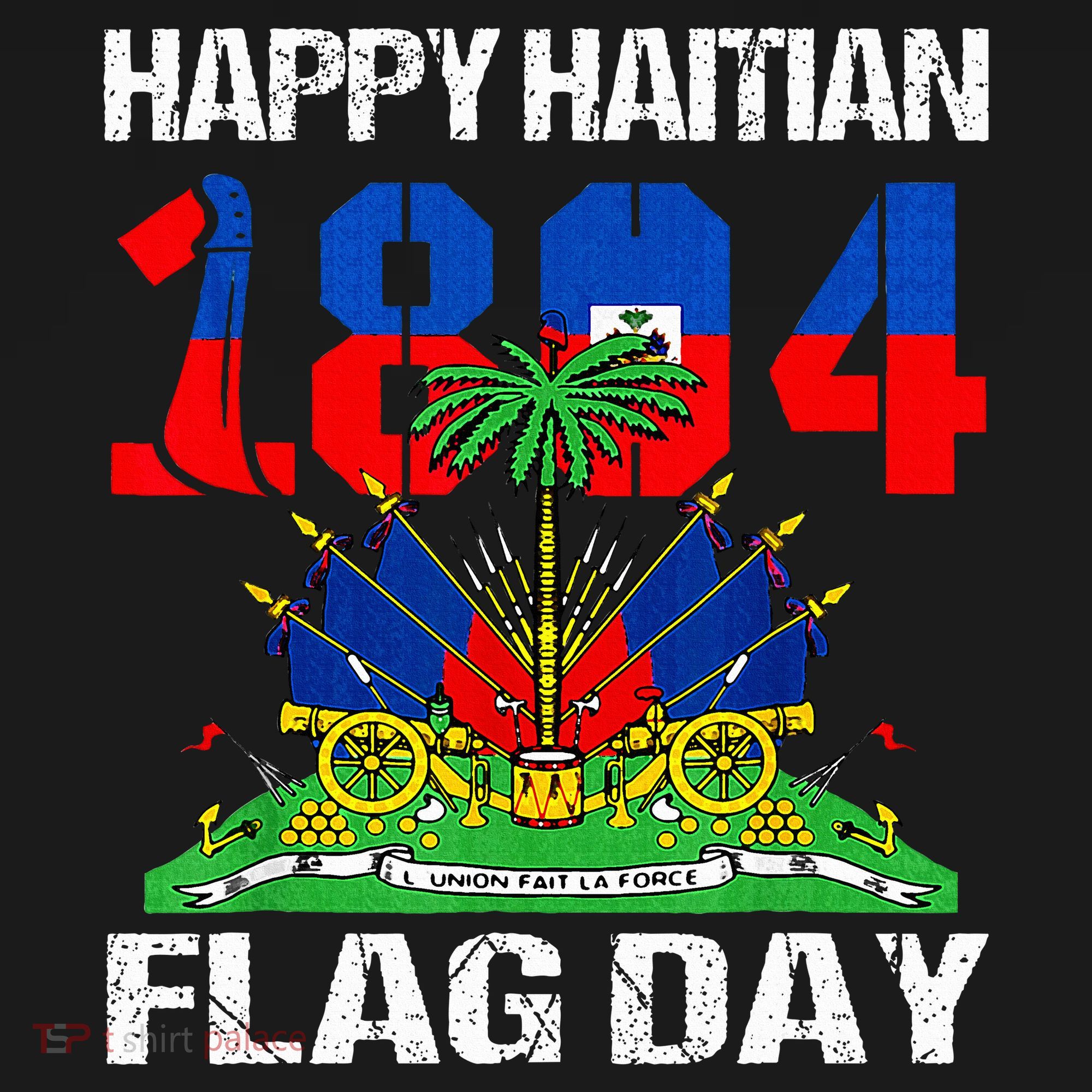 Happy Haitian Flag Day Haiti Flag Pride 1804 Women's Hoodie