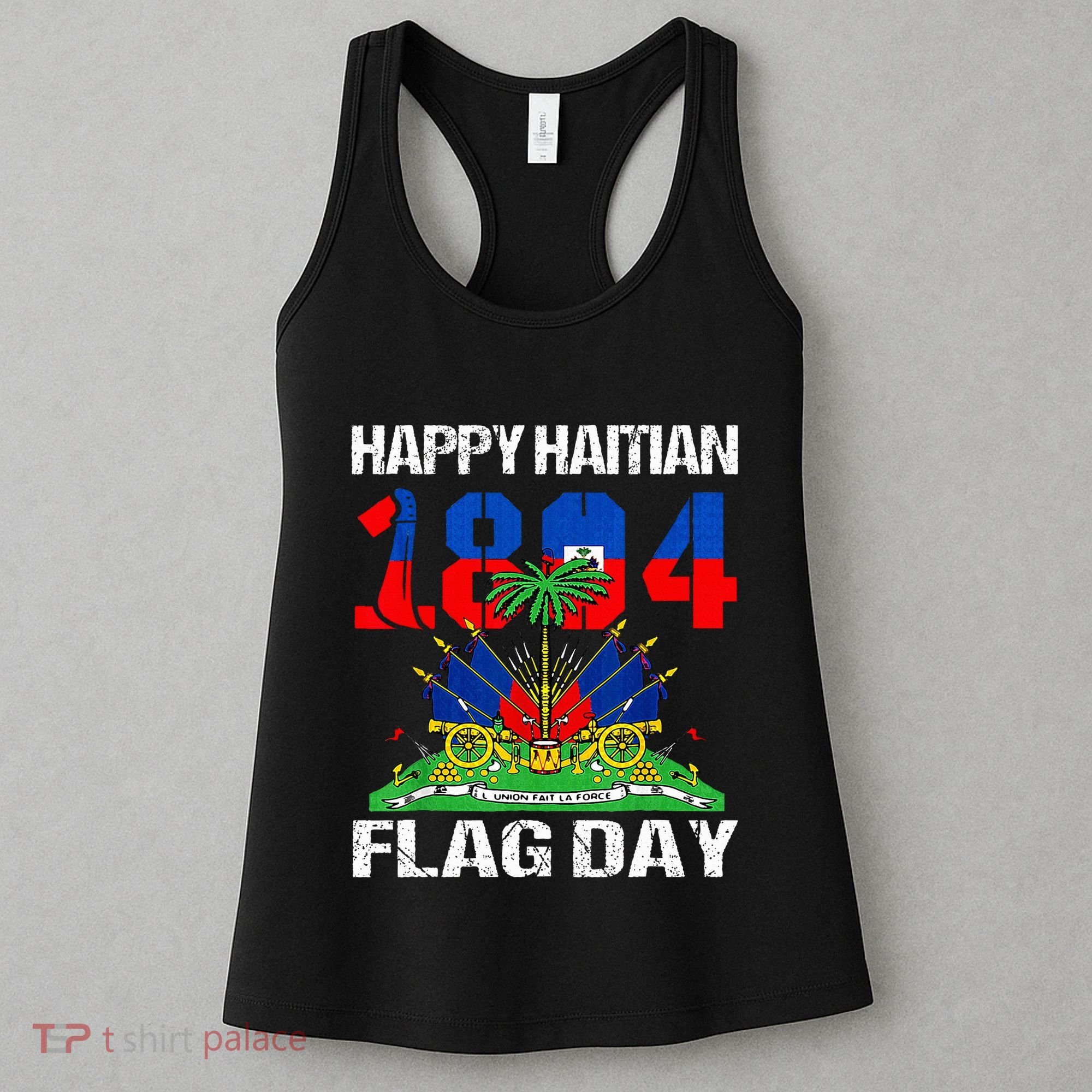 Happy Haitian Flag Day Haiti Flag Pride 1804 Women's Tank Top