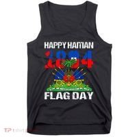 Happy Haitian Flag Day Haiti Flag Pride 1804 Tank Top thumb 0