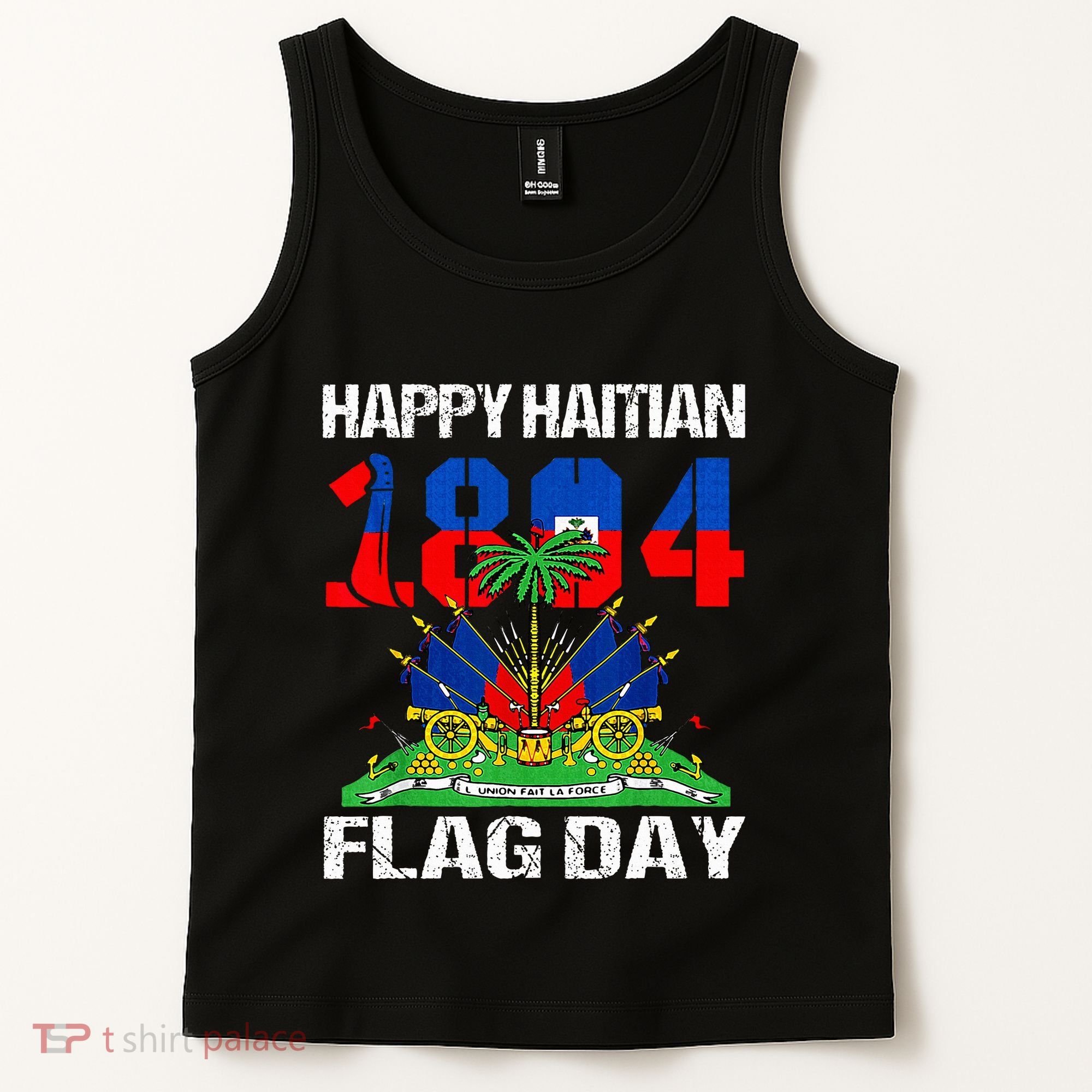 Happy Haitian Flag Day Haiti Flag Pride 1804 Tank Top