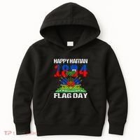 Happy Haitian Flag Day Haiti Flag Pride 1804 Kids Hoodie thumb 0