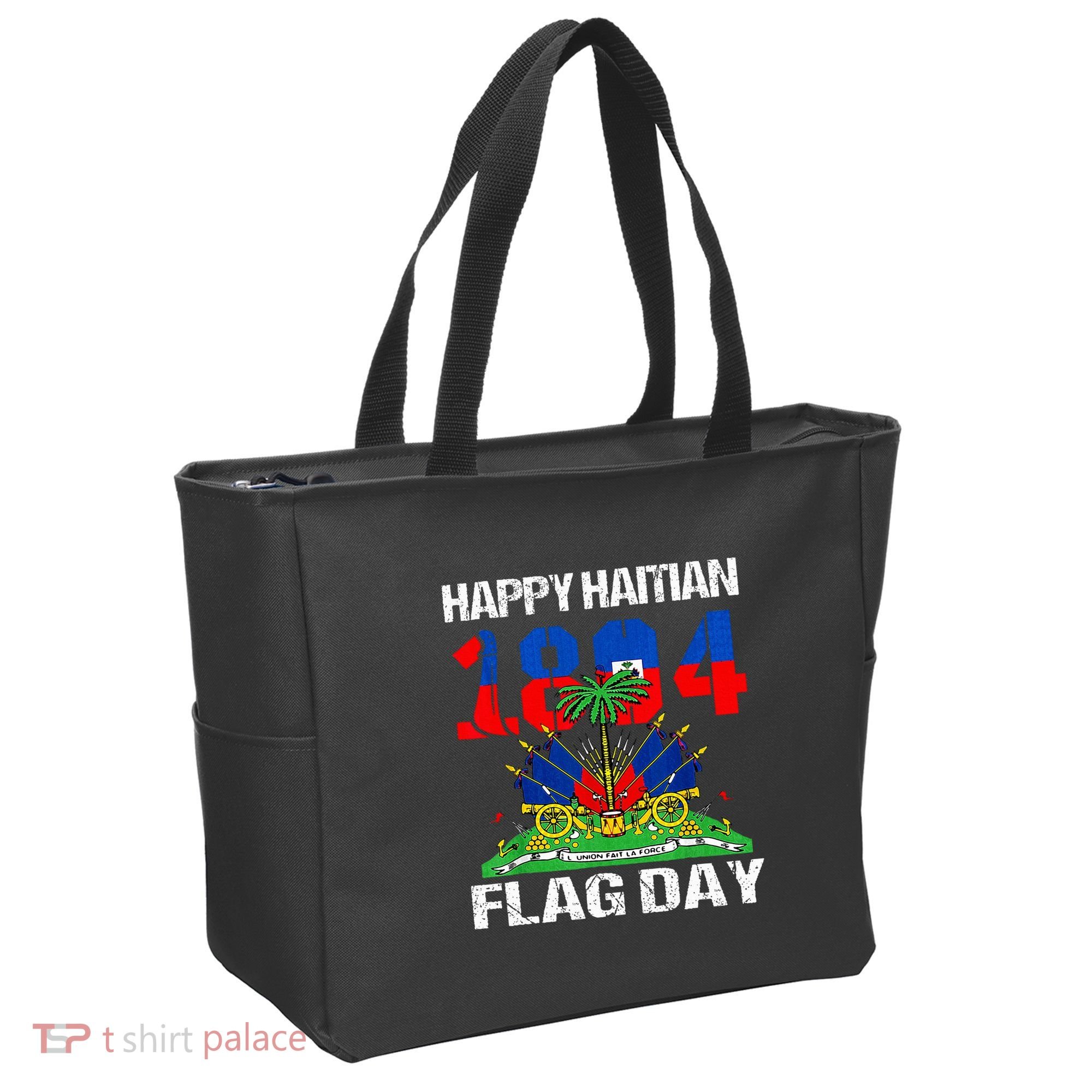 Happy Haitian Flag Day Haiti Flag Pride 1804 Tote Bag