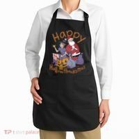 Happy Hallowthanksmas Funny Holiday Apron thumb 2