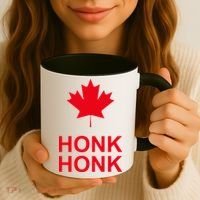 Honk Honk Freedom Convoy Support Truckers Coffee Mug thumb 3