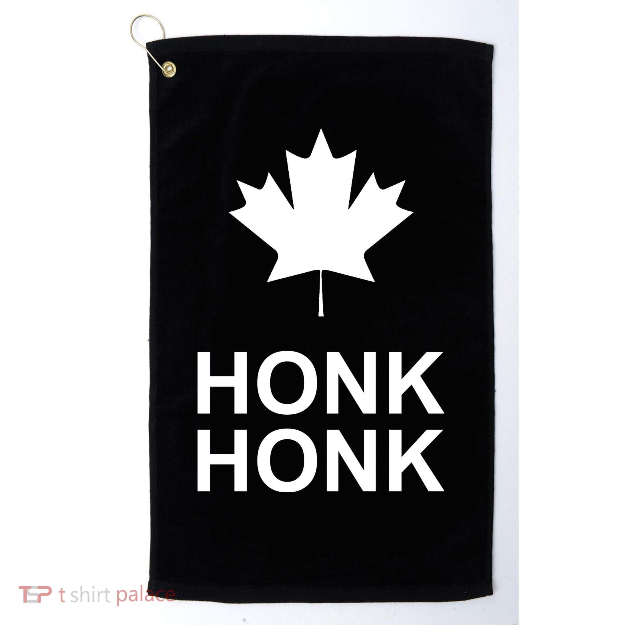 Honk Honk Freedom Convoy Support Truckers Golf Towel