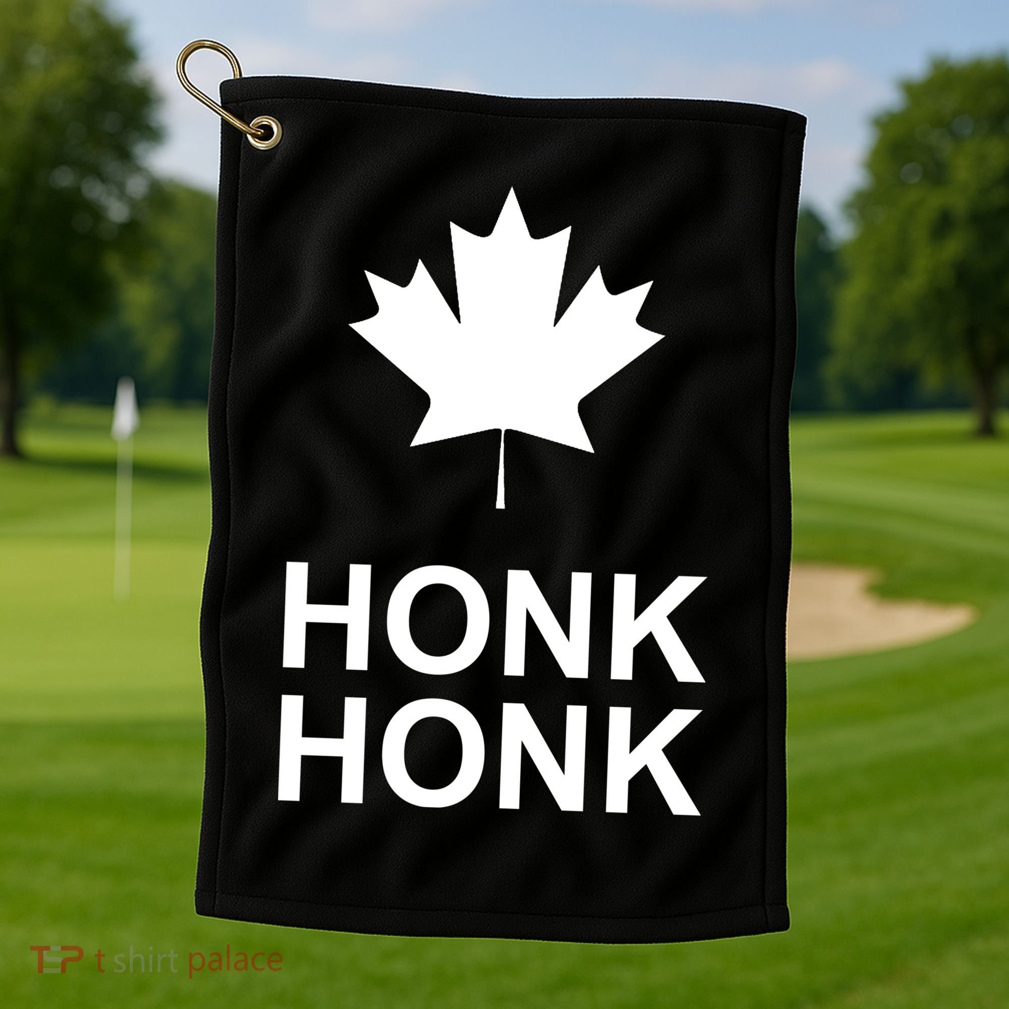 Honk Honk Freedom Convoy Support Truckers Golf Towel
