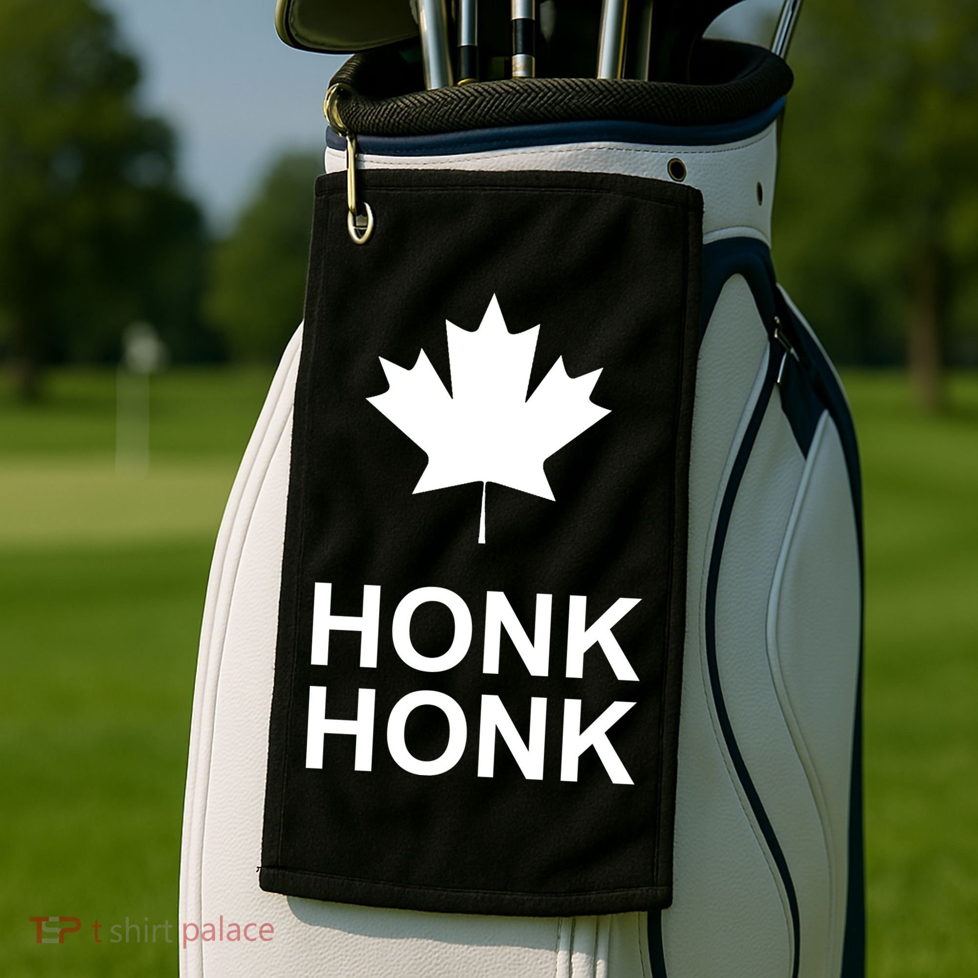 Honk Honk Freedom Convoy Support Truckers Golf Towel