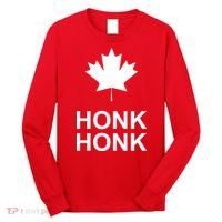 Honk Honk Freedom Convoy Support Truckers Long Sleeve Shirt thumb 0