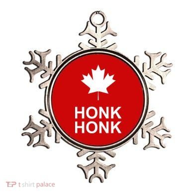 Honk Honk Freedom Convoy Support Truckers Ornament