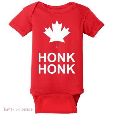 Honk Honk Freedom Convoy Support Truckers Baby Bodysuit